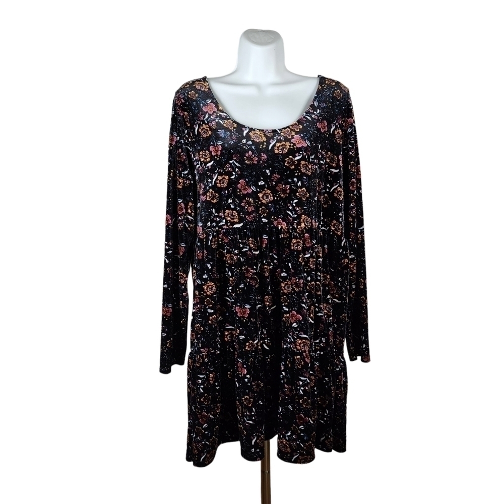 LIVE TO BE SPOILD FLORAL BABYDOLL DRESS